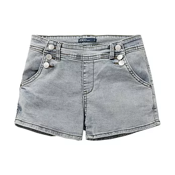 【CACO】CACO SURF．美式休閒．修身牛仔短褲(女)S淺藍