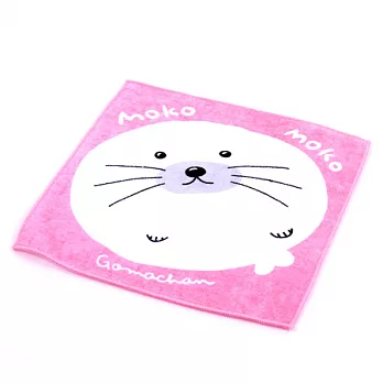 【taoru】海豹部隊 - 日本手巾 23x23 cm粉色