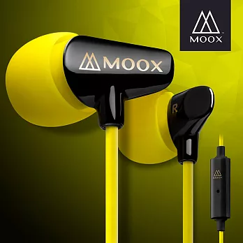 澳洲穆克斯 MOOX X7iB 入耳式線控耳機-陶瓷黑