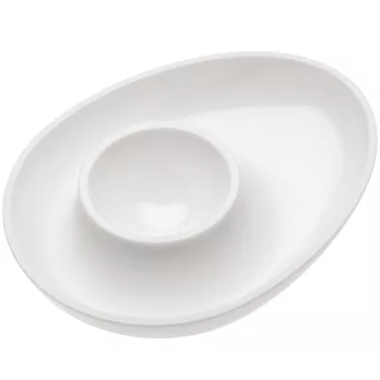 《KOZIOL》蛋型蛋杯(白2入)