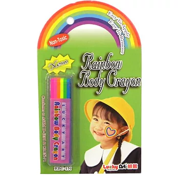 Lucky Art人體彩繪螢光彩虹條