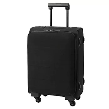 [MUJI 無印良品]撥水加工四輪止滑拉桿箱/中黑色