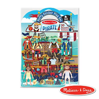 【美國瑪莉莎 Melissa & Doug】可重複貼泡泡貼紙遊戲書 - 尋寶冒險