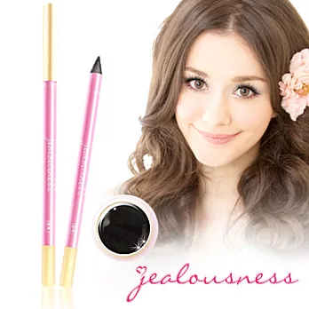 Jealousness 婕洛妮絲 防水不暈眼線膠筆BK煙燻黑