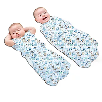 美國 Summer Infant - 2合1 聰明懶人育兒睡袋 (歡樂車隊)