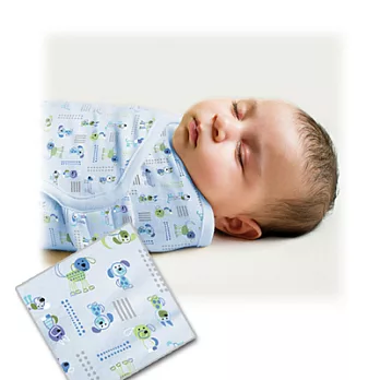 美國 Summer Infant SwaddleMe 嬰兒包巾 【寵愛狗狗 純棉薄款】, 小號 - 可調式懶人包巾