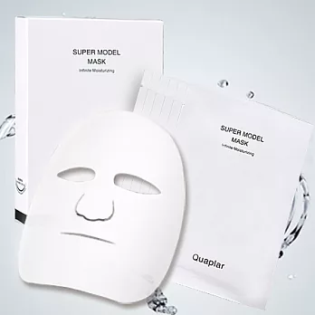 Quaplar 葵柏兒 SUPER MODEL 極潤感凝萃保濕面膜(一盒6片)