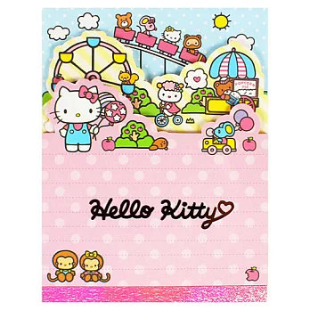 SANRIO HELLO KITTY造型便條本(遊園地)