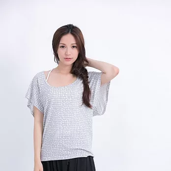 Maggie 方形罩衫 / 中灰FREE中灰