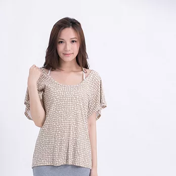 Maggie 方形罩衫 / 卡其FREE卡其