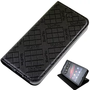 KooPin Xiaomi 紅米手機 / 紅米機 隱磁系列 超薄可立式側掀皮套沉穩黑