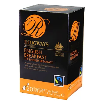 Ridgways英國 里奇威茶 英式早餐茶 (2gx20入/盒)