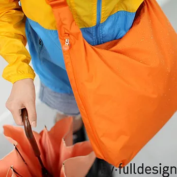fulldesign travelus雨防萬一收納包香橙