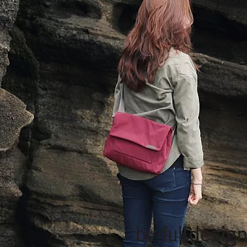 fulldesign Travelus 輕便旅行側背包桃粉