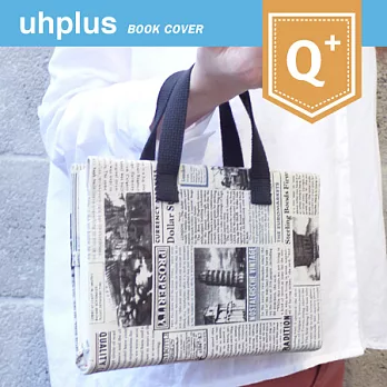 uhplus Q-plus 巧提書衣/ World News(黑色)