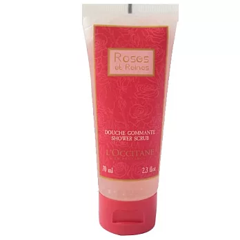 L’OCCITANE 皇后玫瑰去角質沐浴膠(75ml)