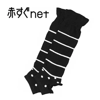 日本【Akasugu】可愛襪套-點點黑