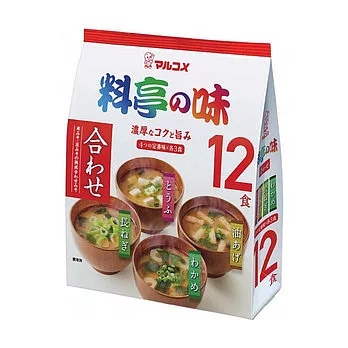 日本丸米料亭味噌湯(12食)-綜合