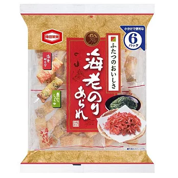 日本【龜田米果】海老海苔米果