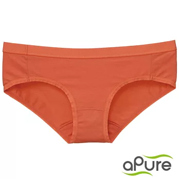 【Pure5.5酸鹼平衡褲】女三角內褲M活力橘