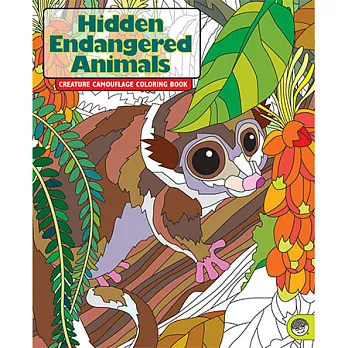 Hidden Endangered Animals 動物捉迷藏著色書 稀有動物