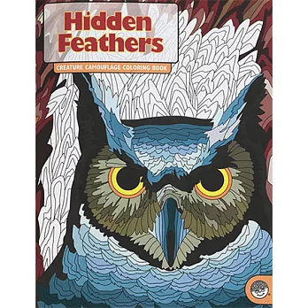 Hidden Feathers動物捉迷藏著色書 飛禽類