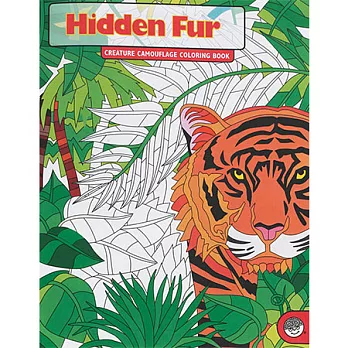 Hidden Fur動物捉迷藏著色書 毛茸茸動物
