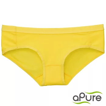 【Pure5.5酸鹼平衡褲】女三角內褲M檸檬黃