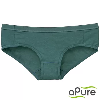 【Pure5.5酸鹼平衡褲】女三角內褲M沉穩綠