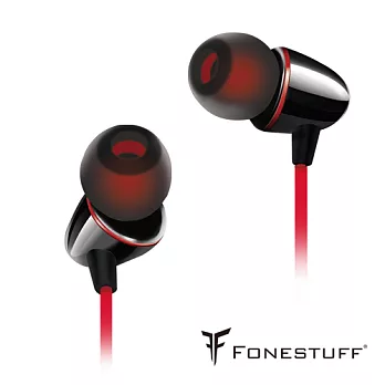 Fonestuff Fits33 陶瓷高音質入耳式耳機(黑)黑色