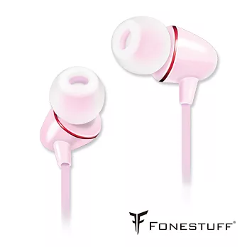 Fonestuff Fits33 陶瓷高音質入耳式耳機(粉)粉色