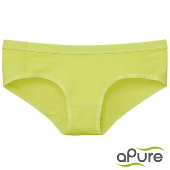 【Pure5.5酸鹼平衡褲】女三角內褲M 淺黃綠