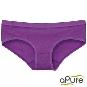 【Pure5.5酸鹼平衡褲】女三角內褲M時尚紫