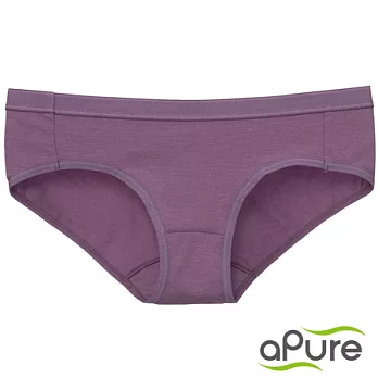 【Pure5.5酸鹼平衡褲】女三角內褲M深栗紫