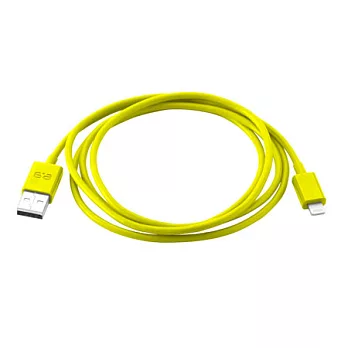 PureGear 蘋果認證120公分Lightning同步傳輸線黃色