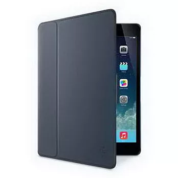 Belkin iPad Air 可分離式超薄 保護套灰藍色