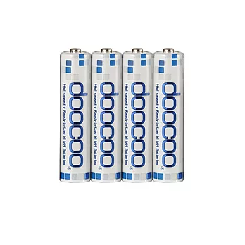 doocoo AAA 980mAh 低自放鎳氫電池(4入)