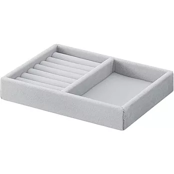 [MUJI 無印良品]壓克力盒用灰絨內盒/首飾收納