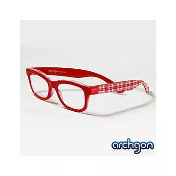 archgon亞齊慷 俏皮可愛風-俏皮紅 濾藍光眼鏡[兒童款] (GL-BK02-R)