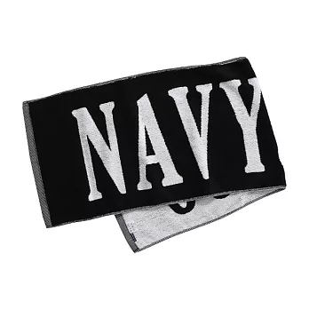 【CACO】NAVY．獨家經銷．NAVY&Co運動巾黑