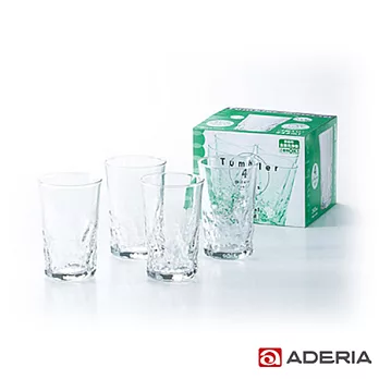 【ADERIA】日本進口和之趣玻璃杯4件套組245ml