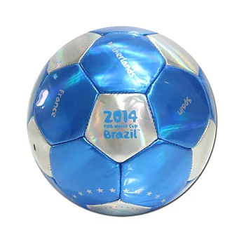 2014年世界盃足球賽紀念款炫彩足球。炫彩銀
