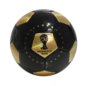 2014年世界盃足球賽紀念款炫彩足球。炫彩黑