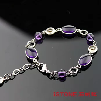 石頭記 紫水晶手鍊-獨領風尚紫水晶