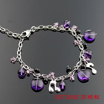 石頭記 紫水晶手鍊-香榭時尚紫水晶