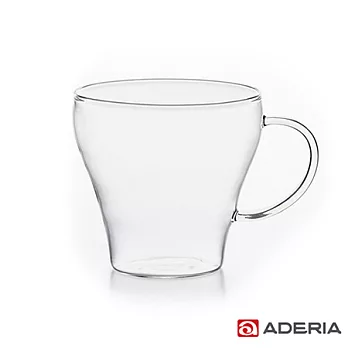 【ADERIA】日本進口耐熱玻璃圓型馬克杯240ml