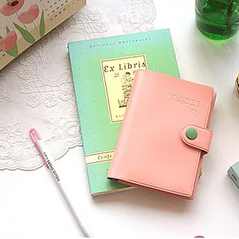 Hello PlanD卡樂短版護照夾-甜心粉