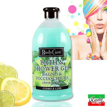 【義大利Rudy Profumi】萊姆檸檬玩色沐浴乳1000ml