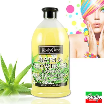 【義大利Rudy Profumi】蘆薈麝香玩色沐浴乳1000ml