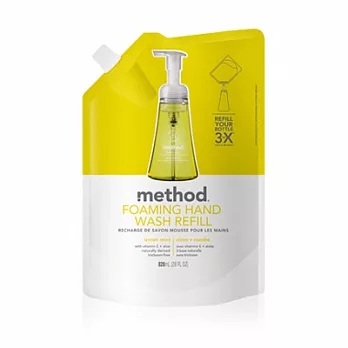 Method 美則 萊姆薄荷天然泡沫洗手露(補充包)828ml